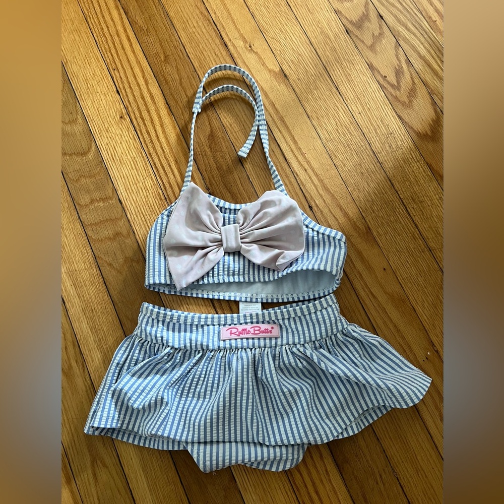 Ruffle butts bikini size 2T